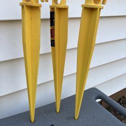 POSTS, ANCHOR SPIKES