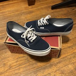 Vans Navy Blue Men’s Size 9