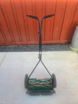 SCOTTS ELITE 16 INCHES MANUAL PUSH LAWN MOWER
