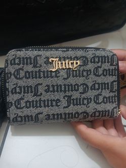 Black/ Grey juicy couture wallet