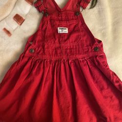 Red Toddler Dress 
