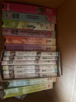 Old Lucy vhs and dvds