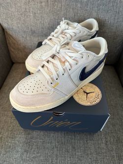 Air Jordan 1 Retro AJKO Low SP Union Sail Leather Size 10.5 $60