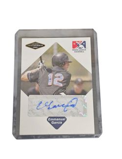2005 Just Minors Justifiable Emmanual Garcia Auto Card