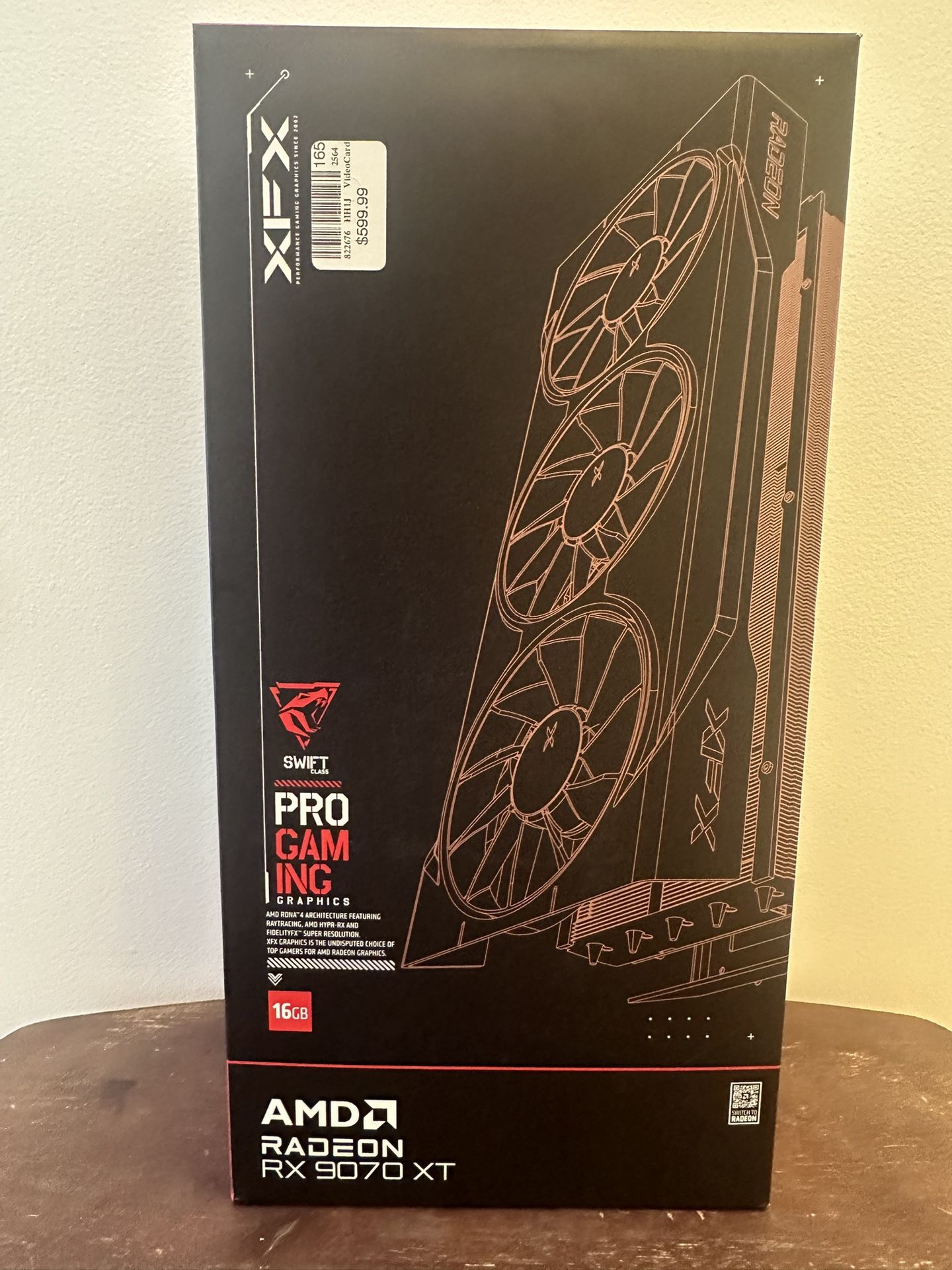 XFX AMD Radeon RX 9070 XT Swift