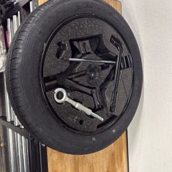 Donut Spare Tire And Jack Kit!