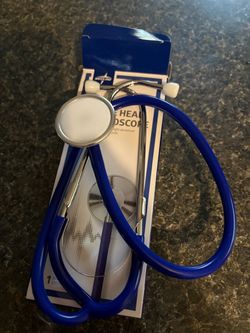 New stethoscope.