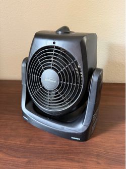 Sunbeam desk fan/heater