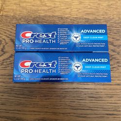 Crest Pro Health Toothpaste Deep Clean Mint