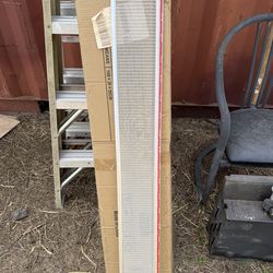 Rain gutter stainless steel protection mesh  4’x 5.5”