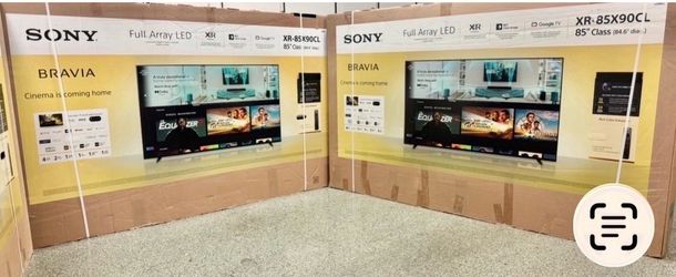 85 TV Sony smart 4K HDTV full array LED TV 120 Hz $55 down on financing for delivery six month Warranty