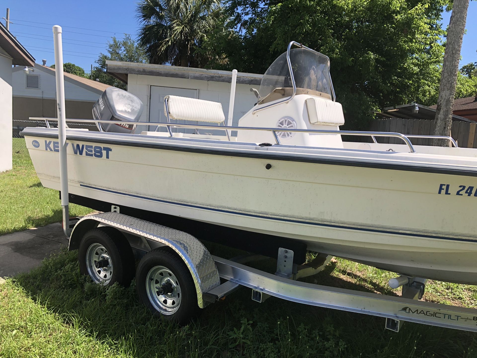 Key West boat & Trailer for Sale in Daytona Beach, FL OfferUp