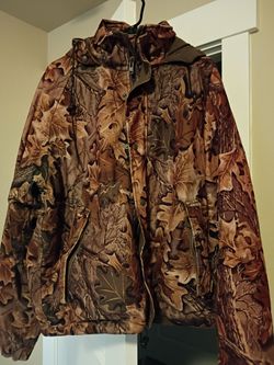 Camo Hunting Jacket with Hood