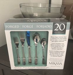 Mikasa Brynley Satin 20-Piece Flatware Set