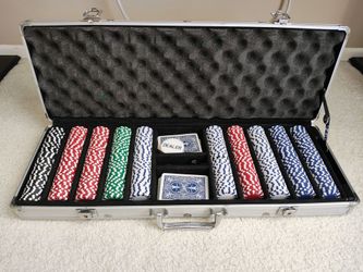 500pc Poker chips set 12g