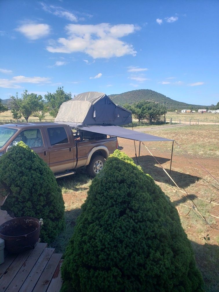 New Overland Vehicle Systems Extended Nomatic 3 Rooftop Tent