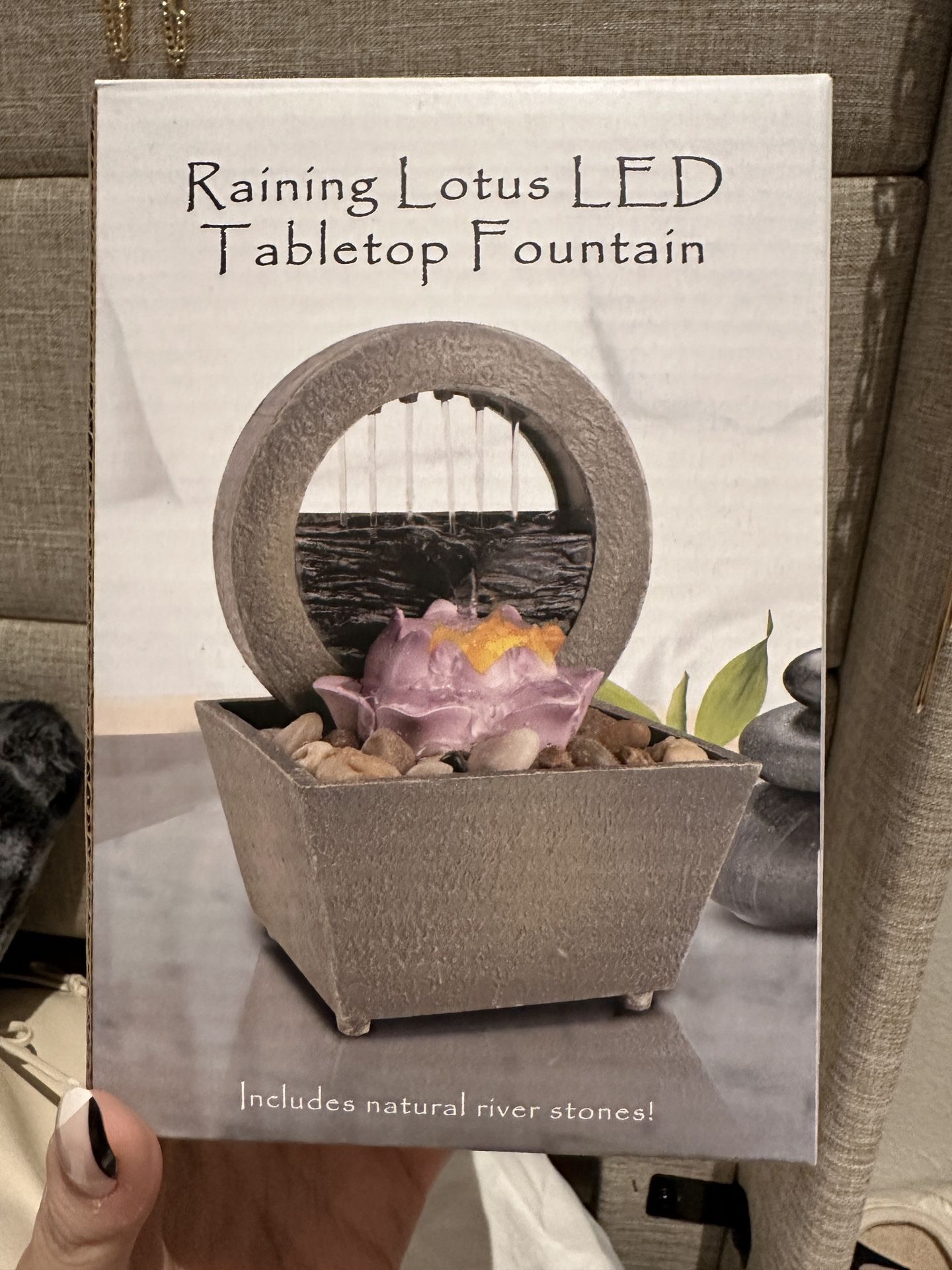 Raining Lotus LED Fountain