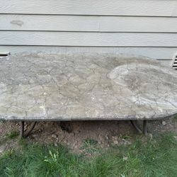 Stone Patio Table