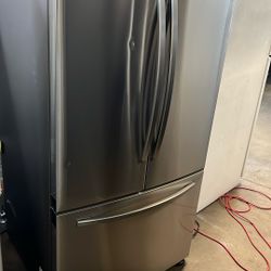 NEW OPEN BOX SAMSUNG FRENCH STYLE REFRIGERATOR 