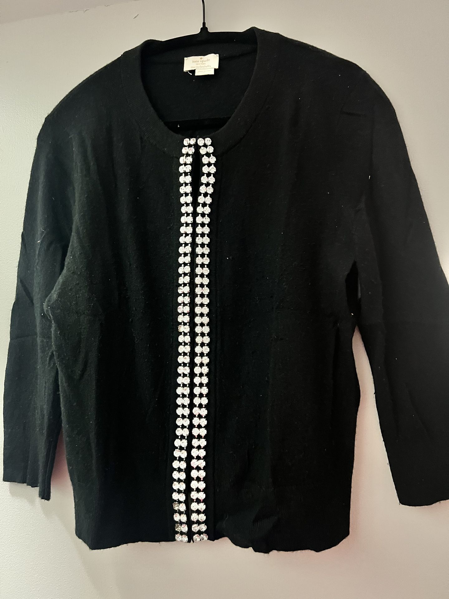 kate spade new york - black cardigan