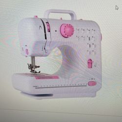Sewing Machine Free-Arm Crafting Mending Machine With 12 Built-in Stitch