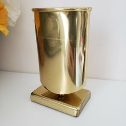 Vintage Solid Brass Eyeglass Holder