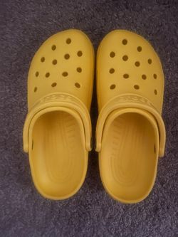 Yellow Crocs