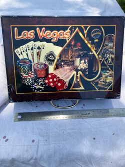 Las Vegas poker chip set