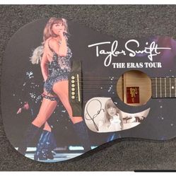 Taylor Swift Autographed Acoustic Guitar JSA Signature 