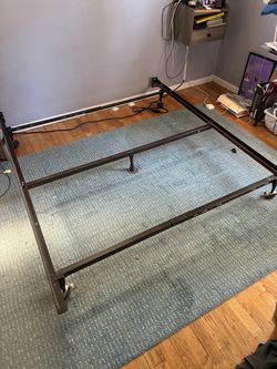 Adjustable Bed Frame + Queen Box Spring and Mattress