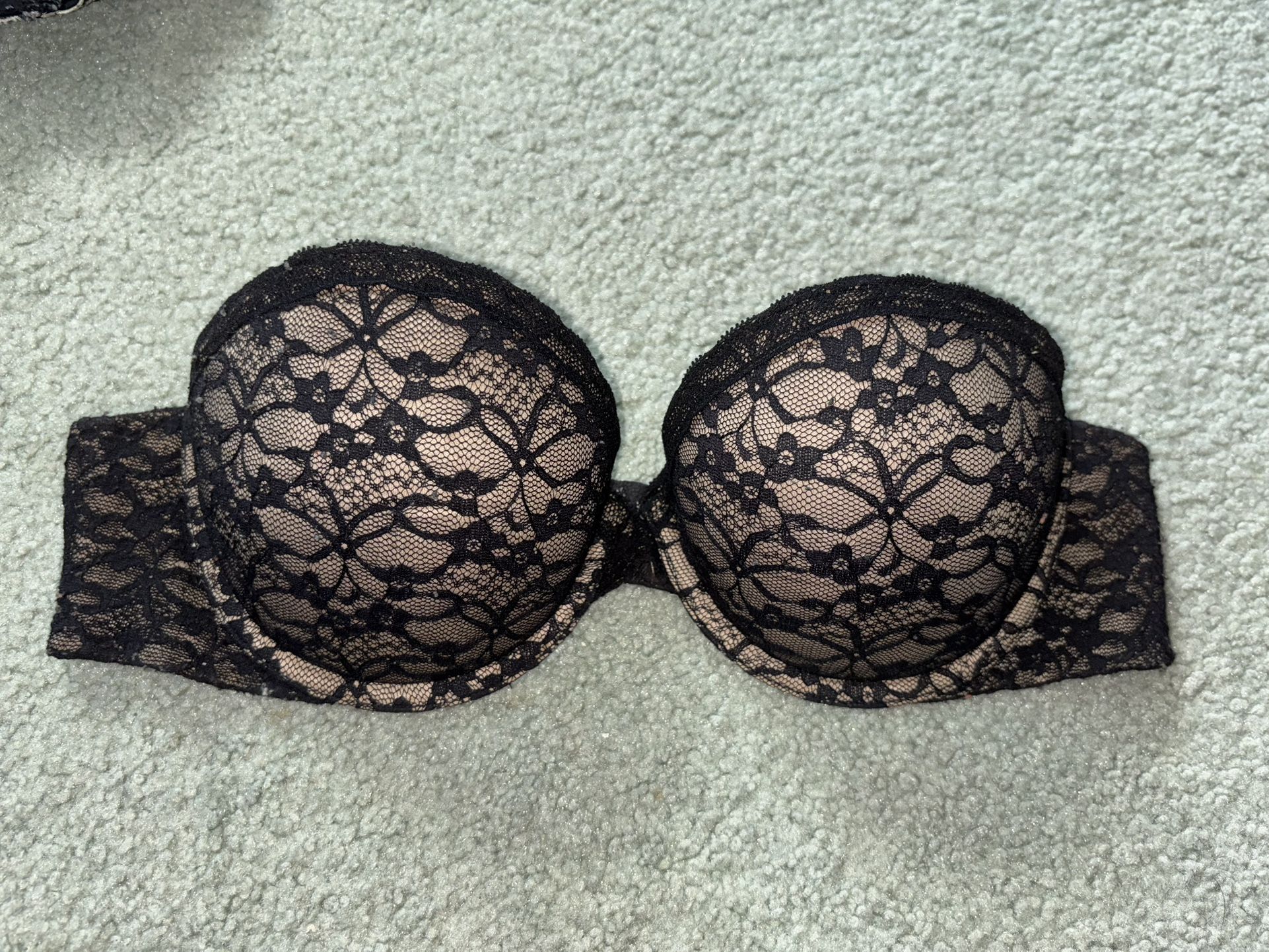 Aerie Strapless Lace Bra