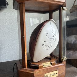 OJ Simpson Signed Football