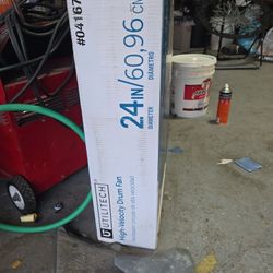 24 Inch High Velocity Drum Fan