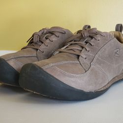 KEEN Men's Casual Leather Shoes (11) Brown 