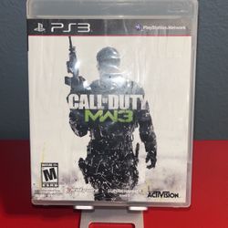 PS3 Call Of Duty MW3