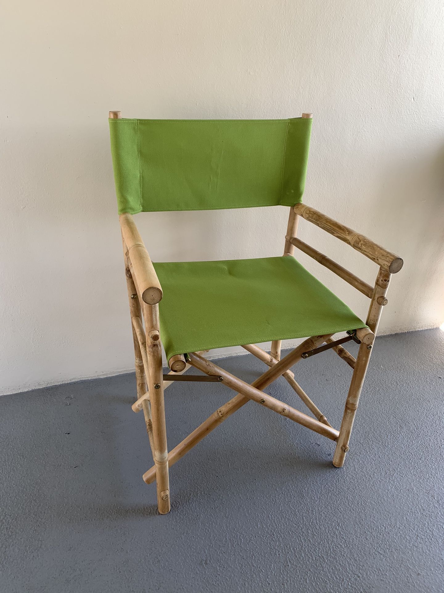 Stunning All Bamboo directors chair