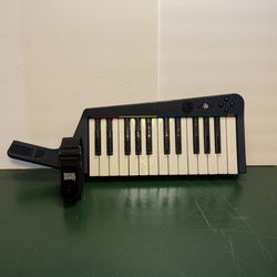 Wii Rock Band 3 Keyboard Clavier Controller Keytar 96161 w/Strap No Dongle
