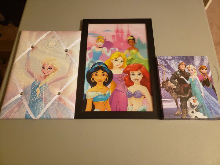 Disney Canvas And 3D Wall Art