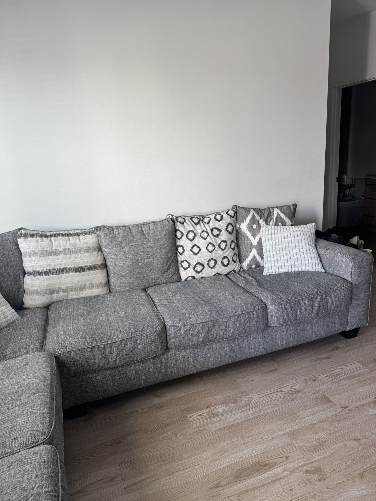 Grey Sectional Couch