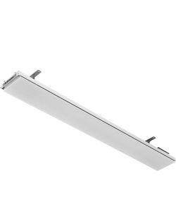 Dimplex DLW Series Outdoor Indoor Radiant Electric Heater - 1500W Wall or Ceiling Mounted Patio Heater, Zero Glare Long-Wave Infrared, IP55 Weatherpro