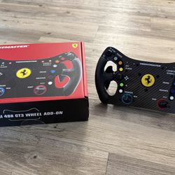 Thrustmaster Ferrari 488 GT3 wheel add on. 