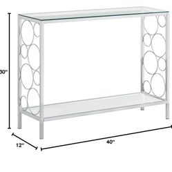 2 Side Tables And Console Table