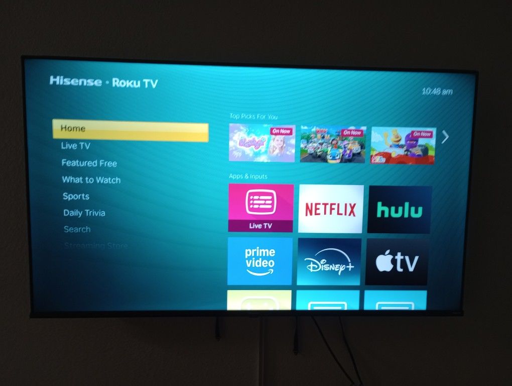 55 Hisense Roku Smart TV