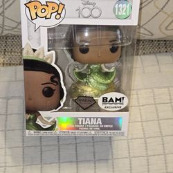 Disney Princess Tiana EXCLUSIVE DIAMOND VAULTED Funko Pop 