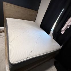 Bed Frame And Beautyrest Mattress