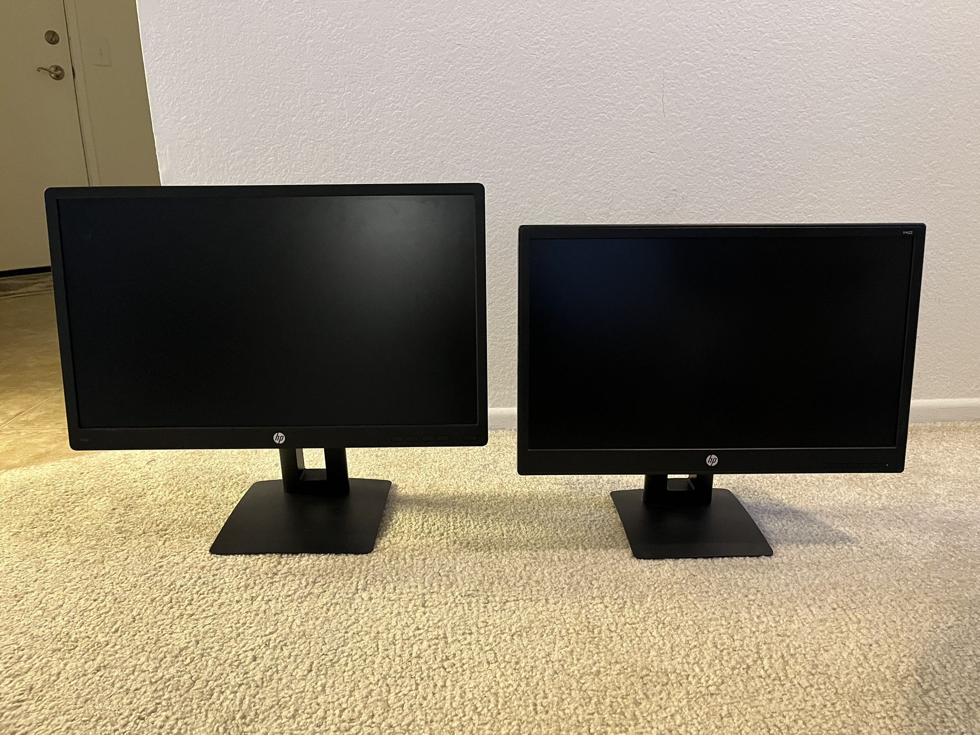 Computer Monitors- 24” & 21.5”