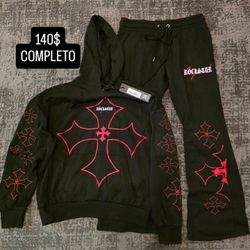 Outfit Hoodie And Pants S-Xl