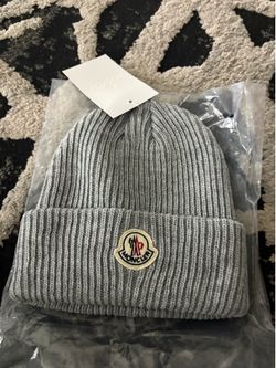 Moncler Beanie, Grey, One size