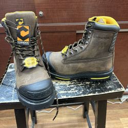 8.5 Chinook Steel Toe Boots