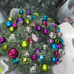 Chrismas Wreat With Lights 